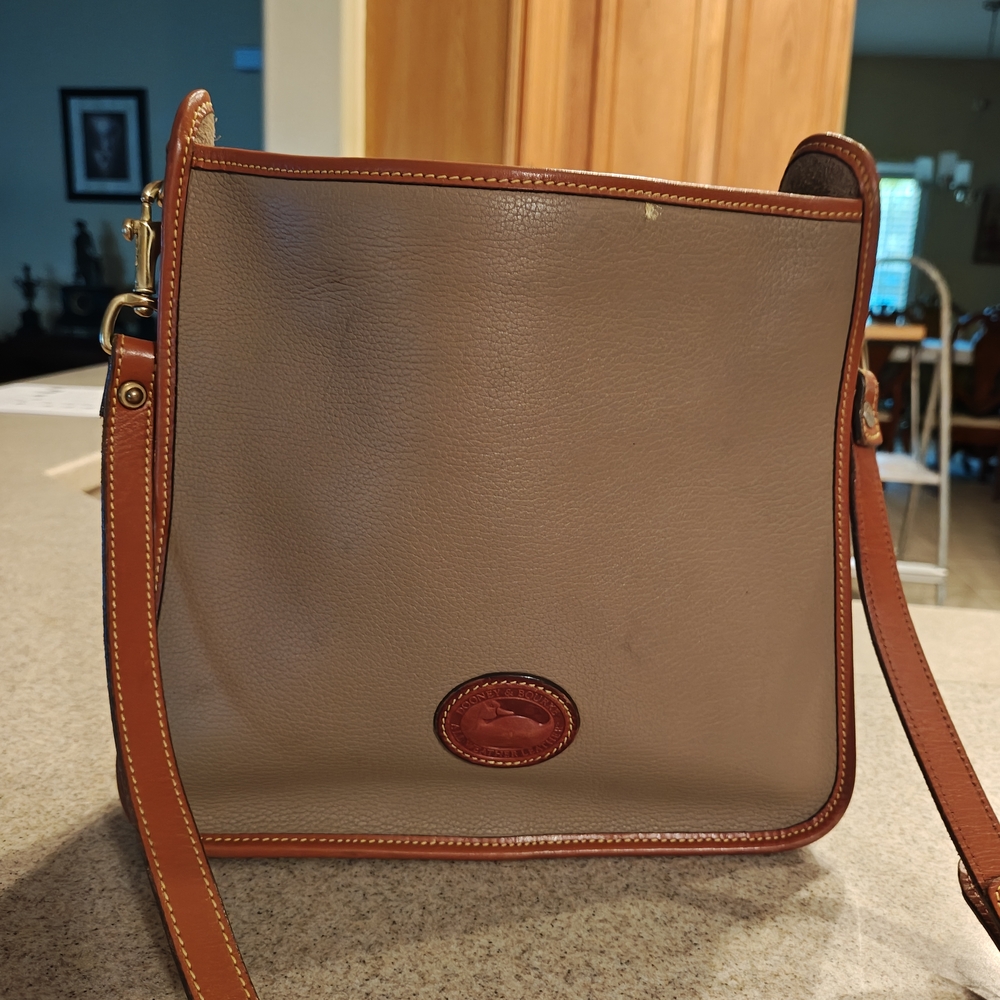 Brown Leather Crossbody Bag